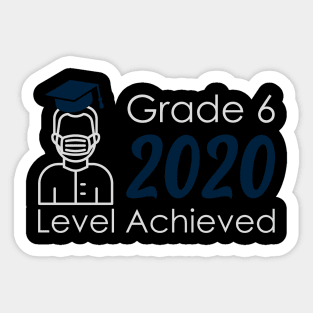 6th Grade shirt 2020 Sticker